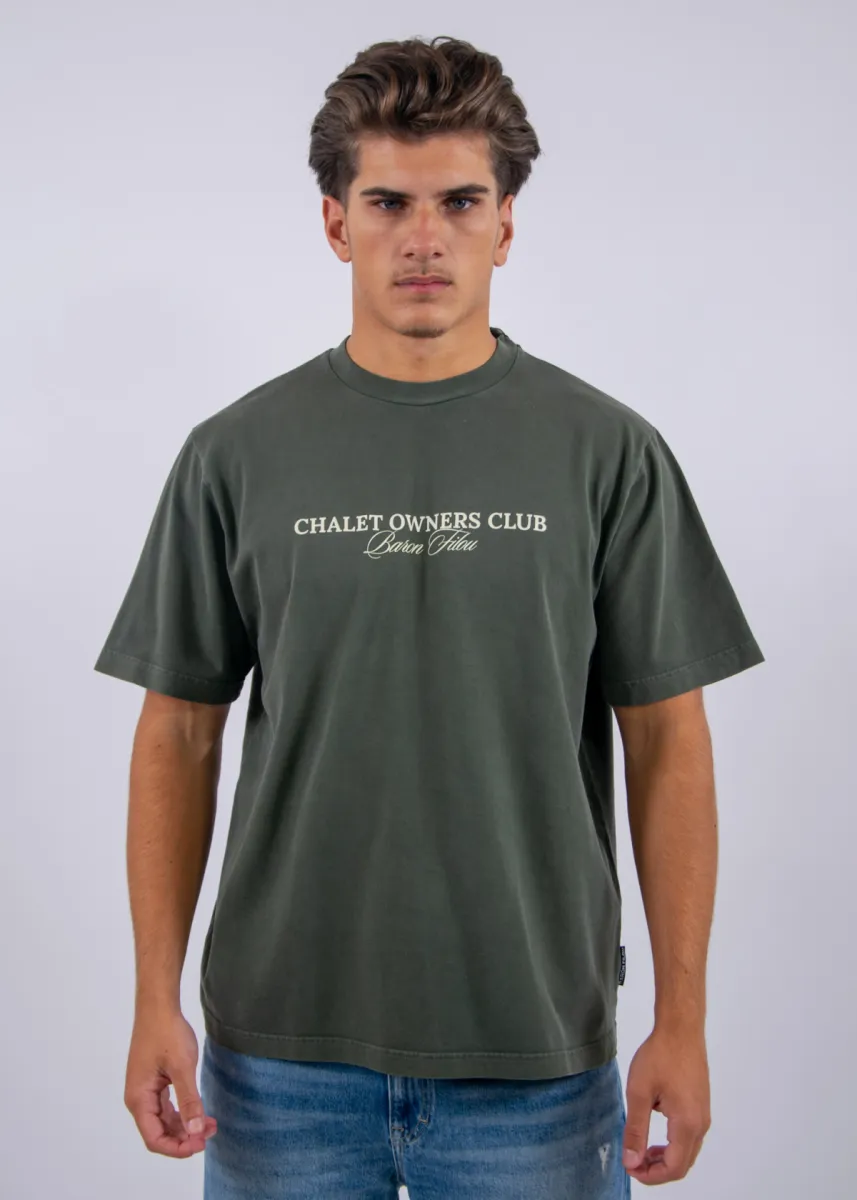 Baron Filou Oversized Backprint T-Shirt (Bottle) 1 Baron Filou bottle t-shirt olive green