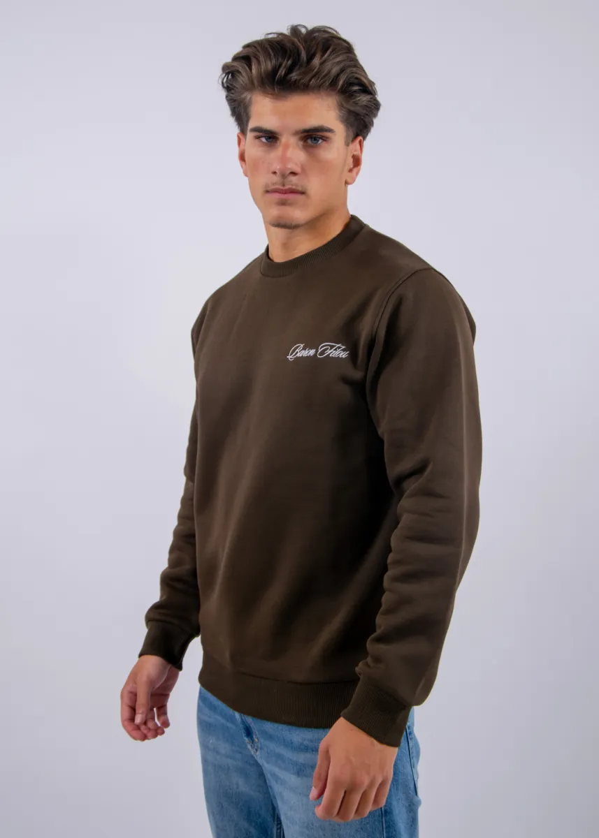Baron Filou 186 The Vintage Driver Backprint Poster Lineart Pullover 2 Baron Filou filou 186 backprint poster chocolate brown