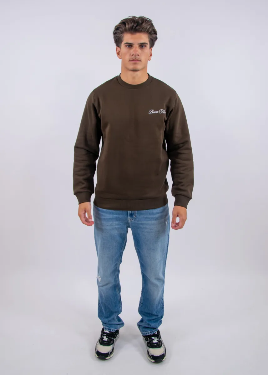 Baron Filou 186 The Vintage Driver Backprint Poster Lineart Pullover 4 Baron Filou filou 186 backprint poster chocolate brown