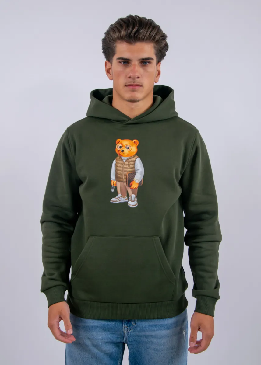 Baron Filou 187 The Urban Investor Hoodie 1 Baron Filou filou 187 hoodie olive green