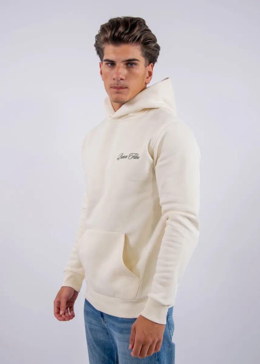 Baron Filou 187 The Urban Investor Oval Backprint Hoodie 2 Baron Filou filou 187 oval backprint hoo off-white
