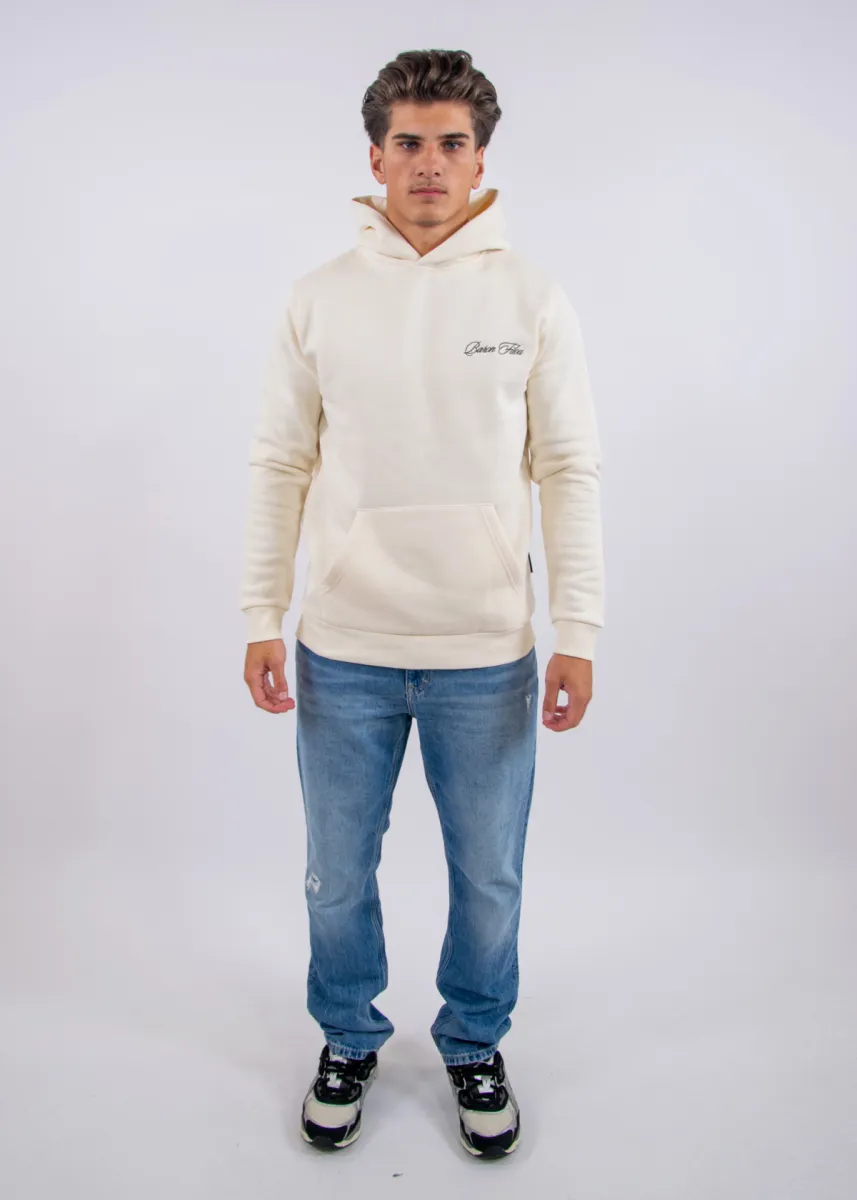 Baron Filou 187 The Urban Investor Oval Backprint Hoodie 4 Baron Filou filou 187 oval backprint hoo off-white