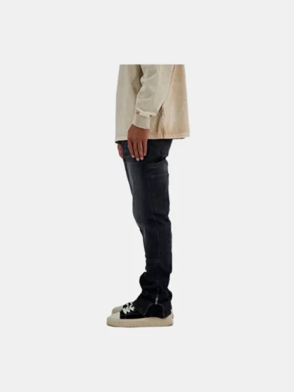 Black Bananas worker denim black