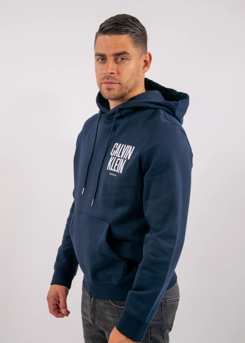 Calvin Klein Jeans LS 350Fleece Eu Bold CK Hoodie 3 Calvin Klein Jeans lv04rh247g cef dark sapphire