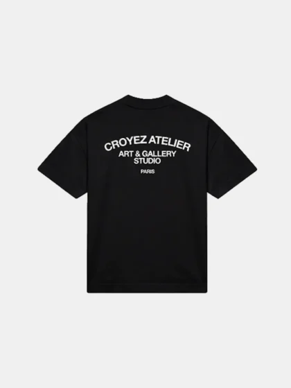 Croyez art studio t-shirt black