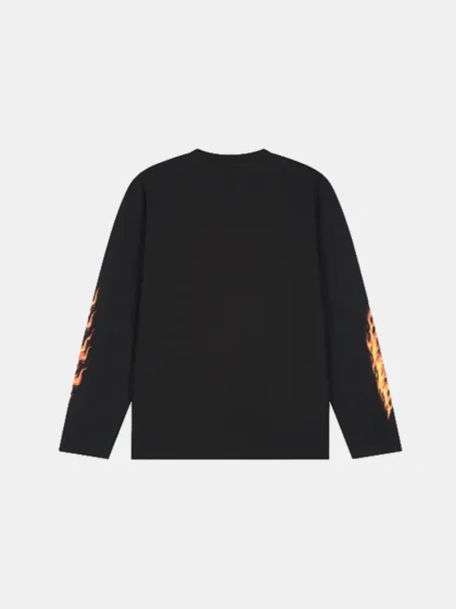 Croyez firestorm longsleeve t-shirt black