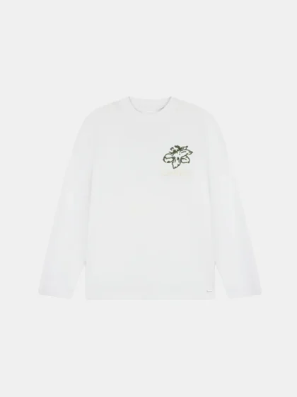 Croyez gardener longsleeve t-s white