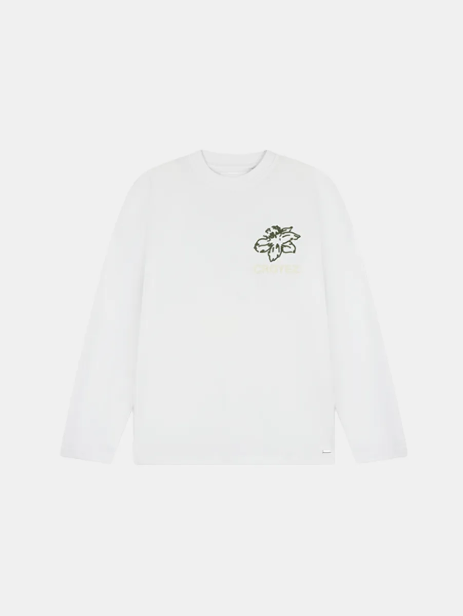 Croyez Gardener Longsleeve T-Shirt 2 Croyez gardener longsleeve t-s white