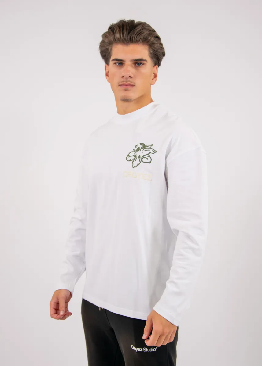Croyez Gardener Longsleeve T-Shirt 4 Croyez gardener longsleeve t-s white