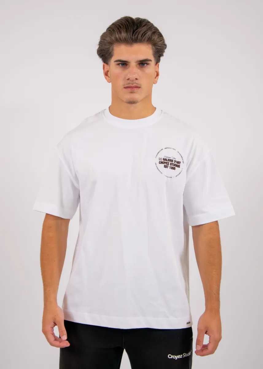 Croyez Le Galerie D'Art T-Shirt 3 Croyez le galerie d'art t-shirt white