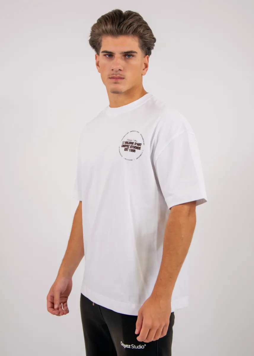 Croyez Le Galerie D'Art T-Shirt 4 Croyez le galerie d'art t-shirt white
