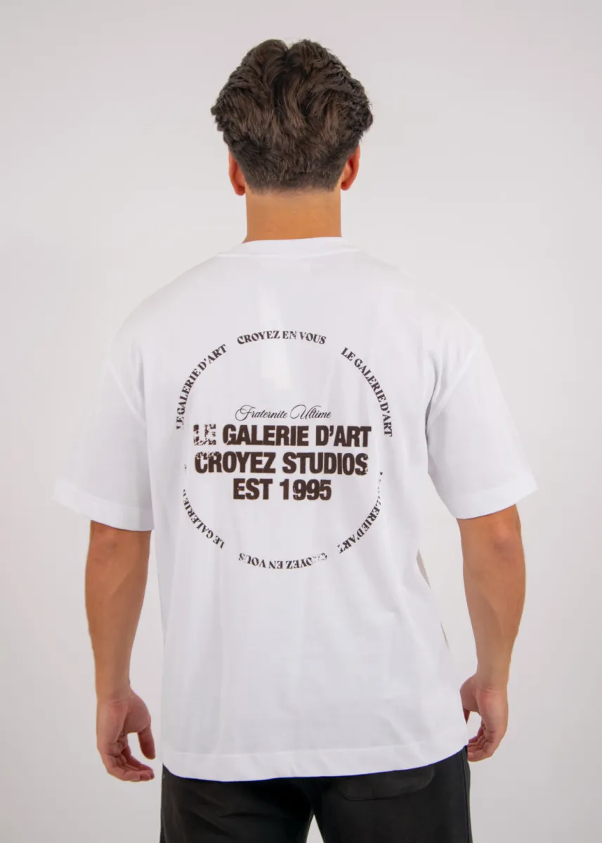 Croyez Le Galerie D'Art T-Shirt 5 Croyez le galerie d'art t-shirt white