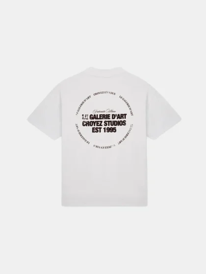 Croyez le galerie d'art t-shirt white