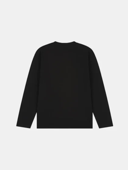Croyez studio damaged longsleeve t- black