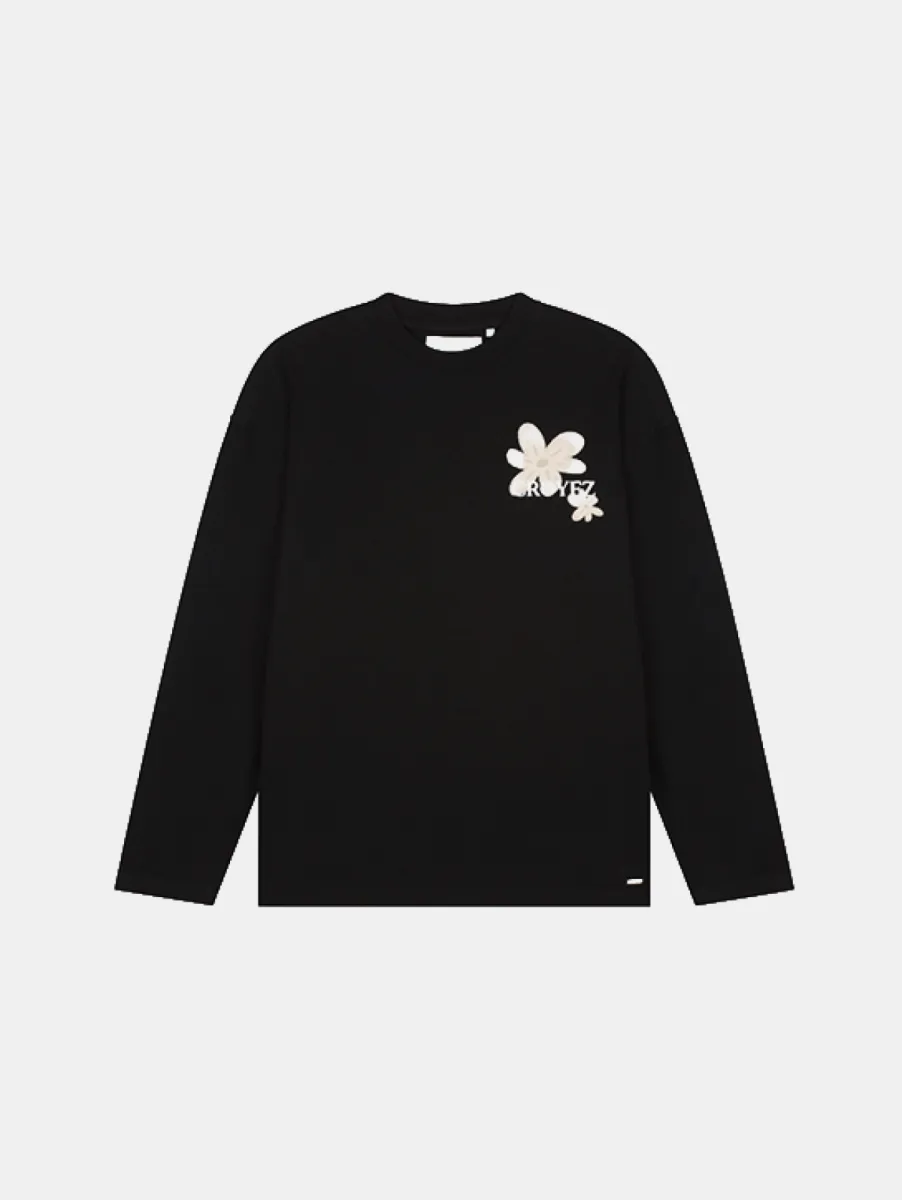 Croyez Studio Faded Longsleeve 2 Croyez studio faded longsleeve t-shi black