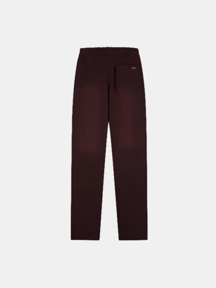 Croyez studio faded straighty leg swe raisin red