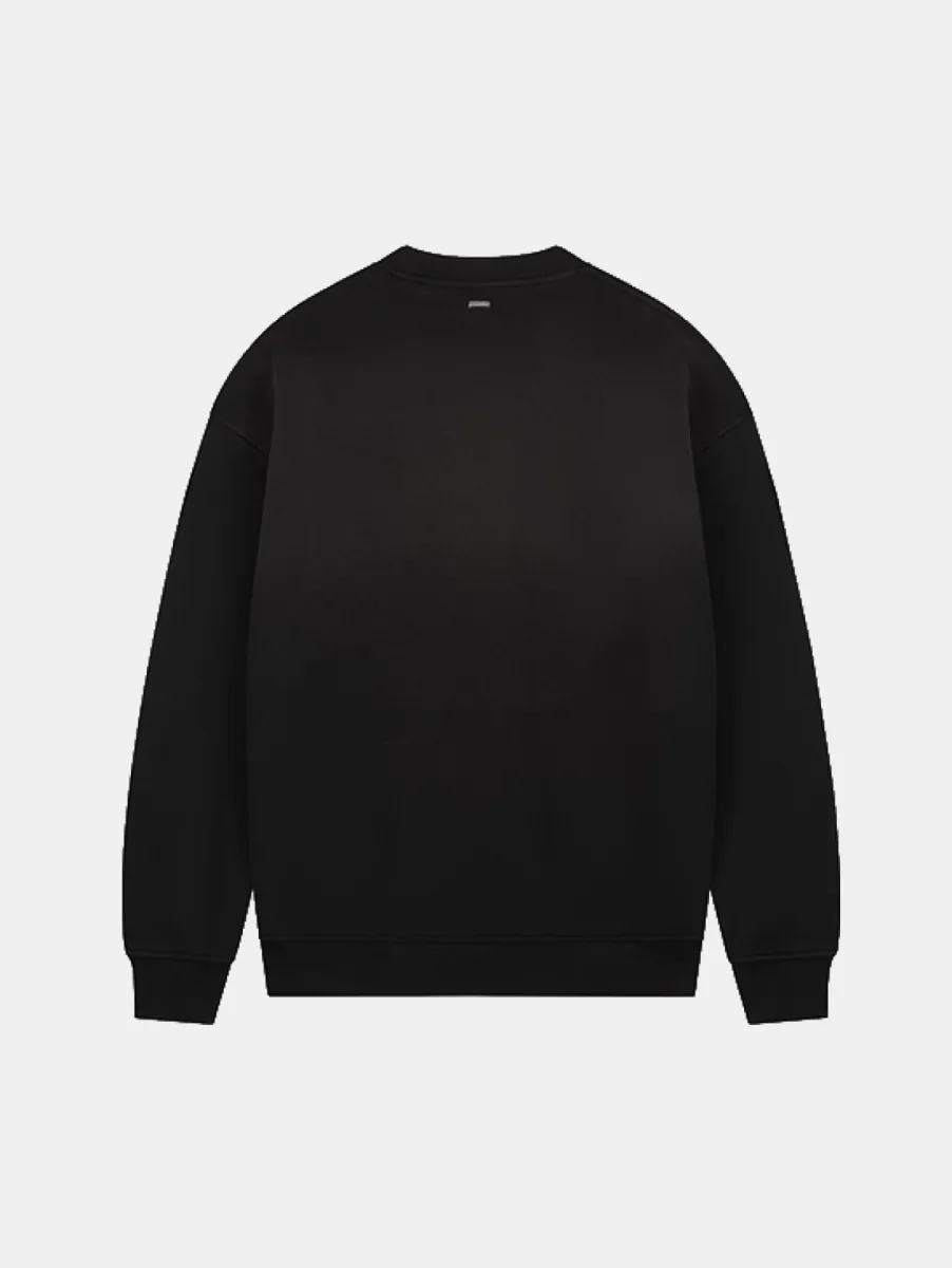 Croyez Studio Faded Sweater 2 Croyez studio faded sweater black
