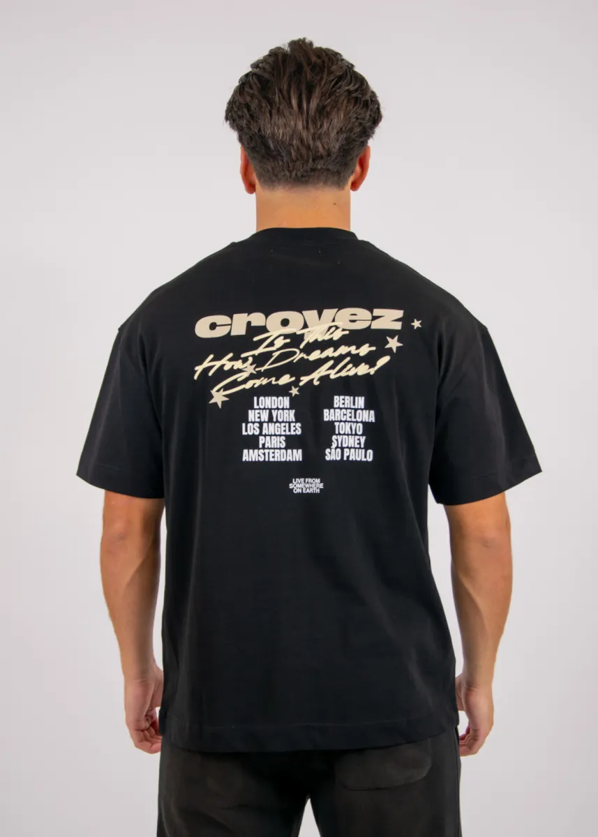 Croyez Stitched Heart T-Shirt 3 Croyez worldtour t-shirt black