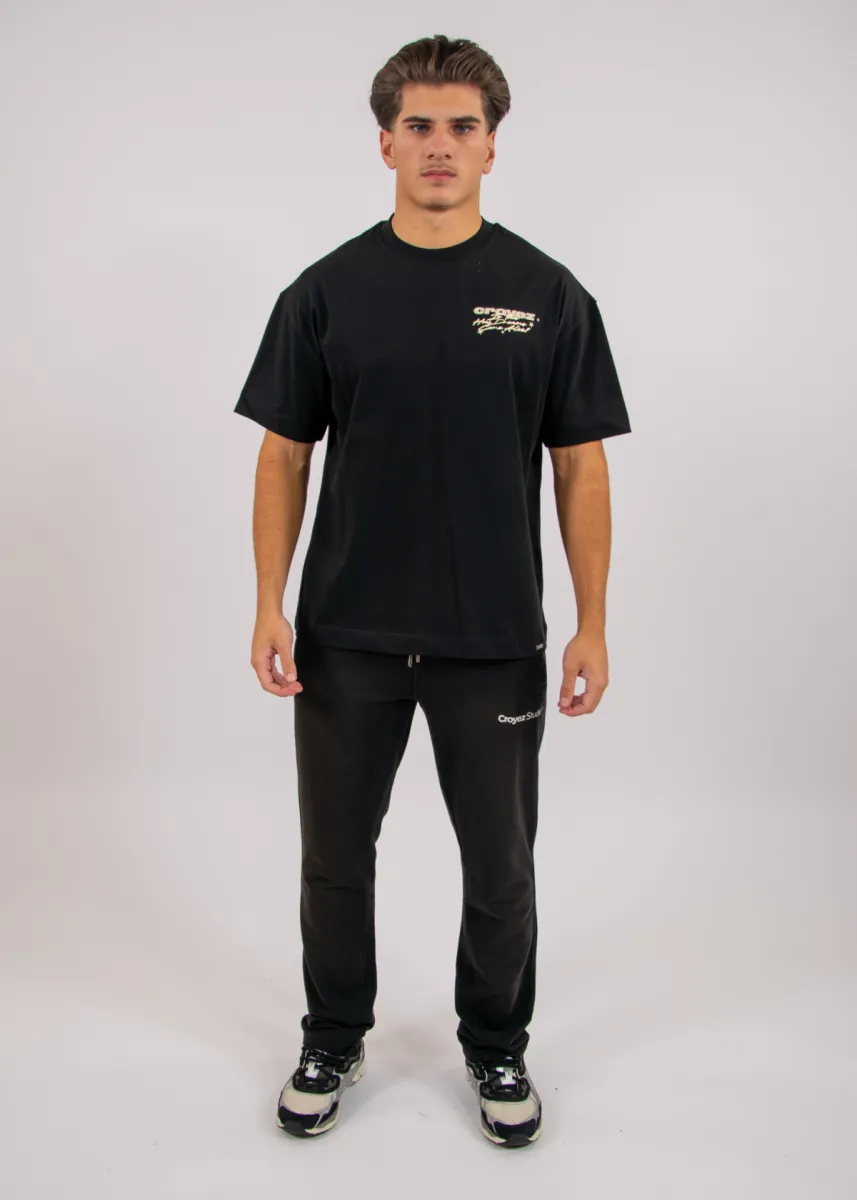 Croyez Stitched Heart T-Shirt 4 Croyez worldtour t-shirt black