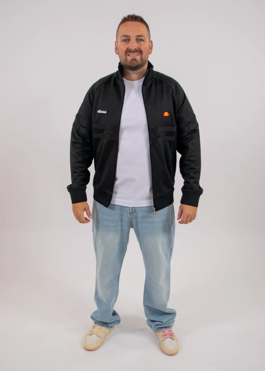 Ellesse Rimini Track Jacket 6 Ellesse shb00892 black mono