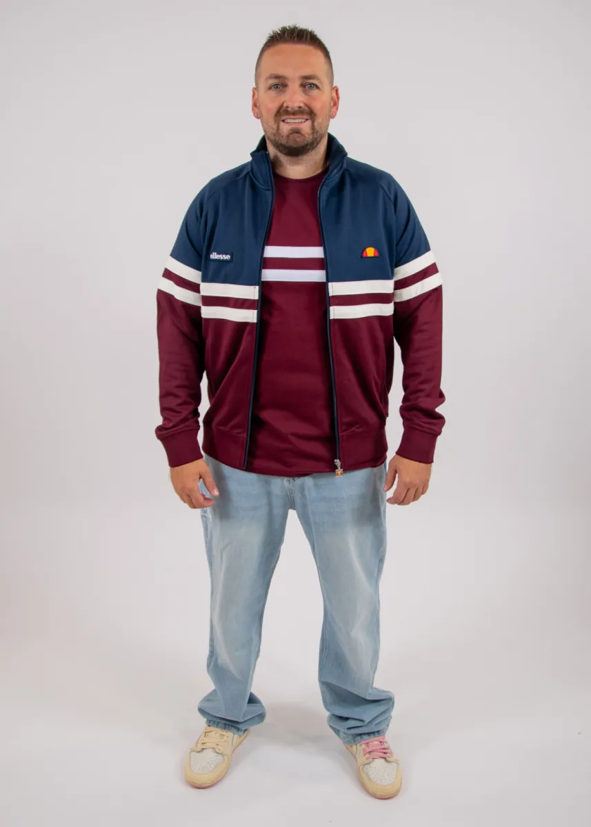 Ellesse Rimini Track Jacket 6 Ellesse shb00892 burgundy/navy
