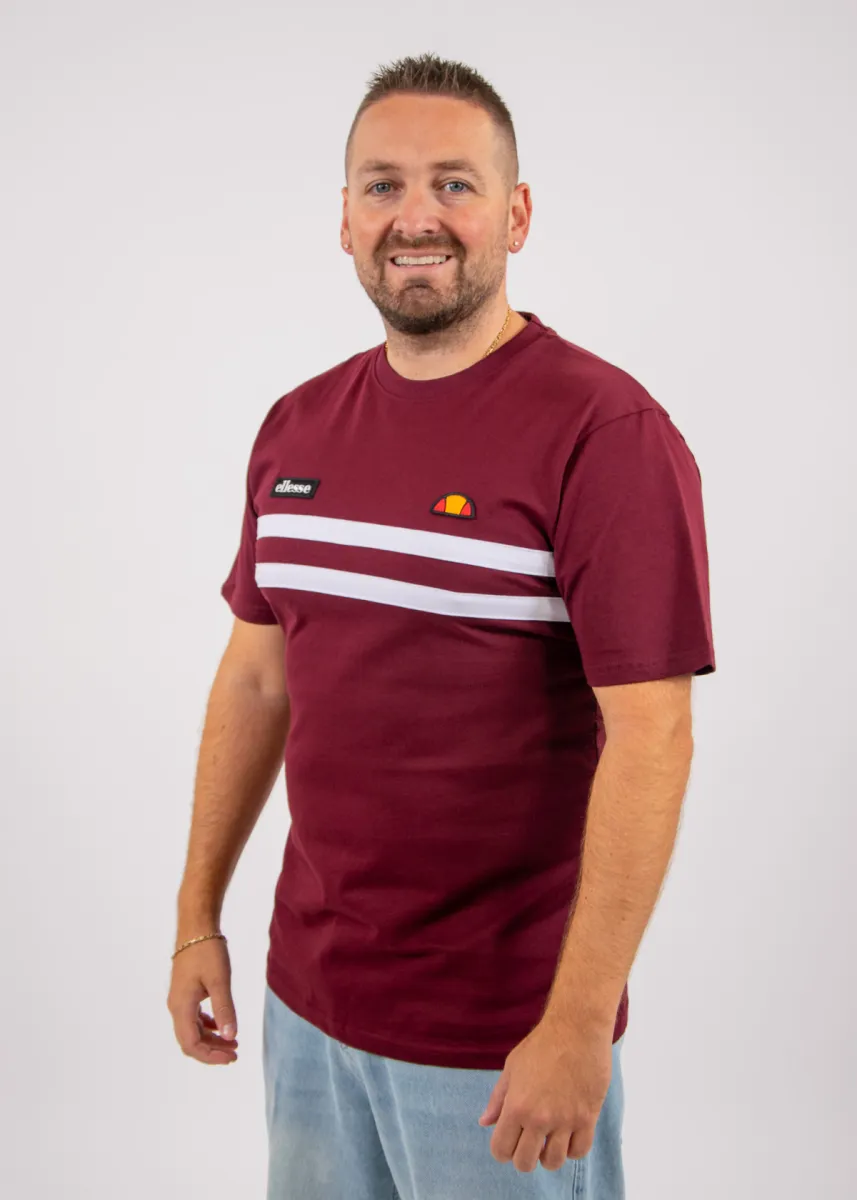 Ellesse Venire Tee 3 Ellesse shb08507 burgundy