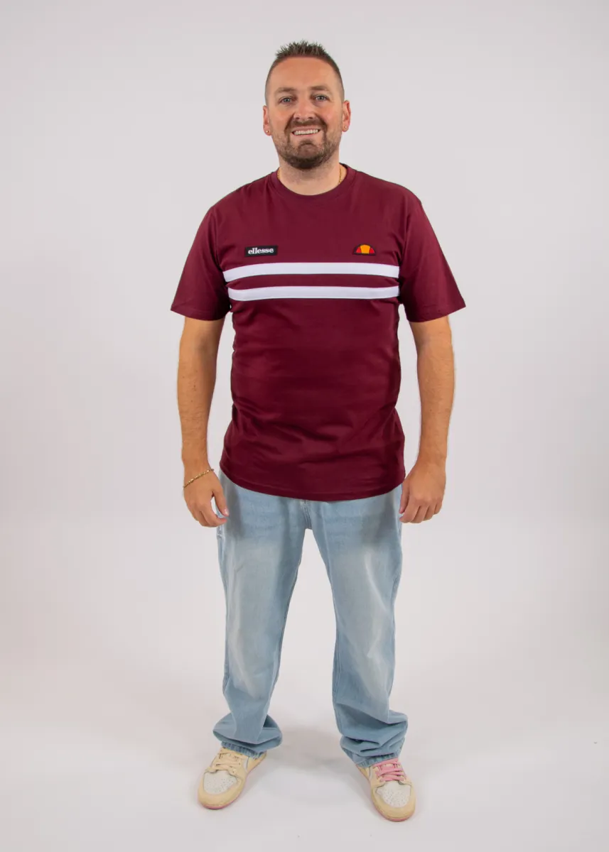 Ellesse Venire Tee 5 Ellesse shb08507 burgundy