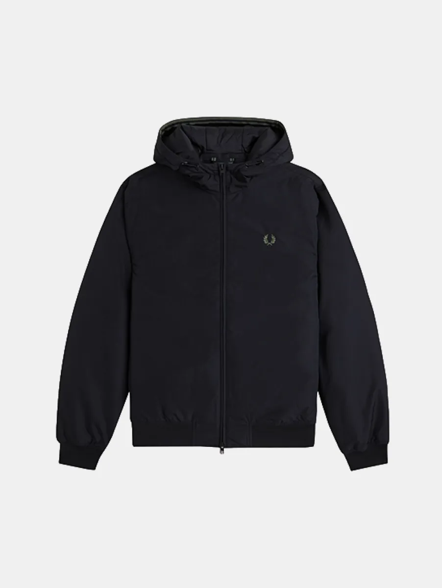 Fred Perry Hooded Brentham Jacket 1 Fred Perry j1304 184 black