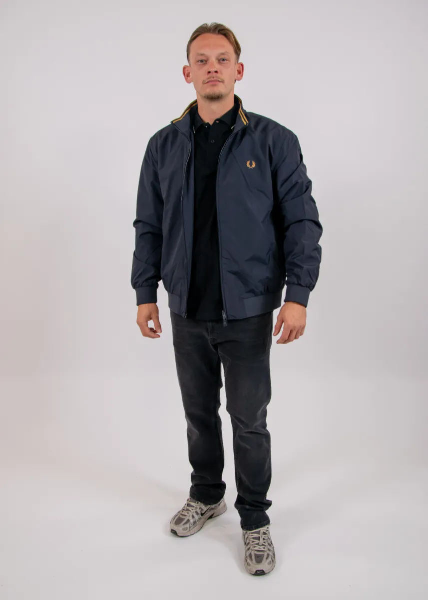 Fred Perry The Brentham Jacket 5 Fred Perry j2660 248 navy