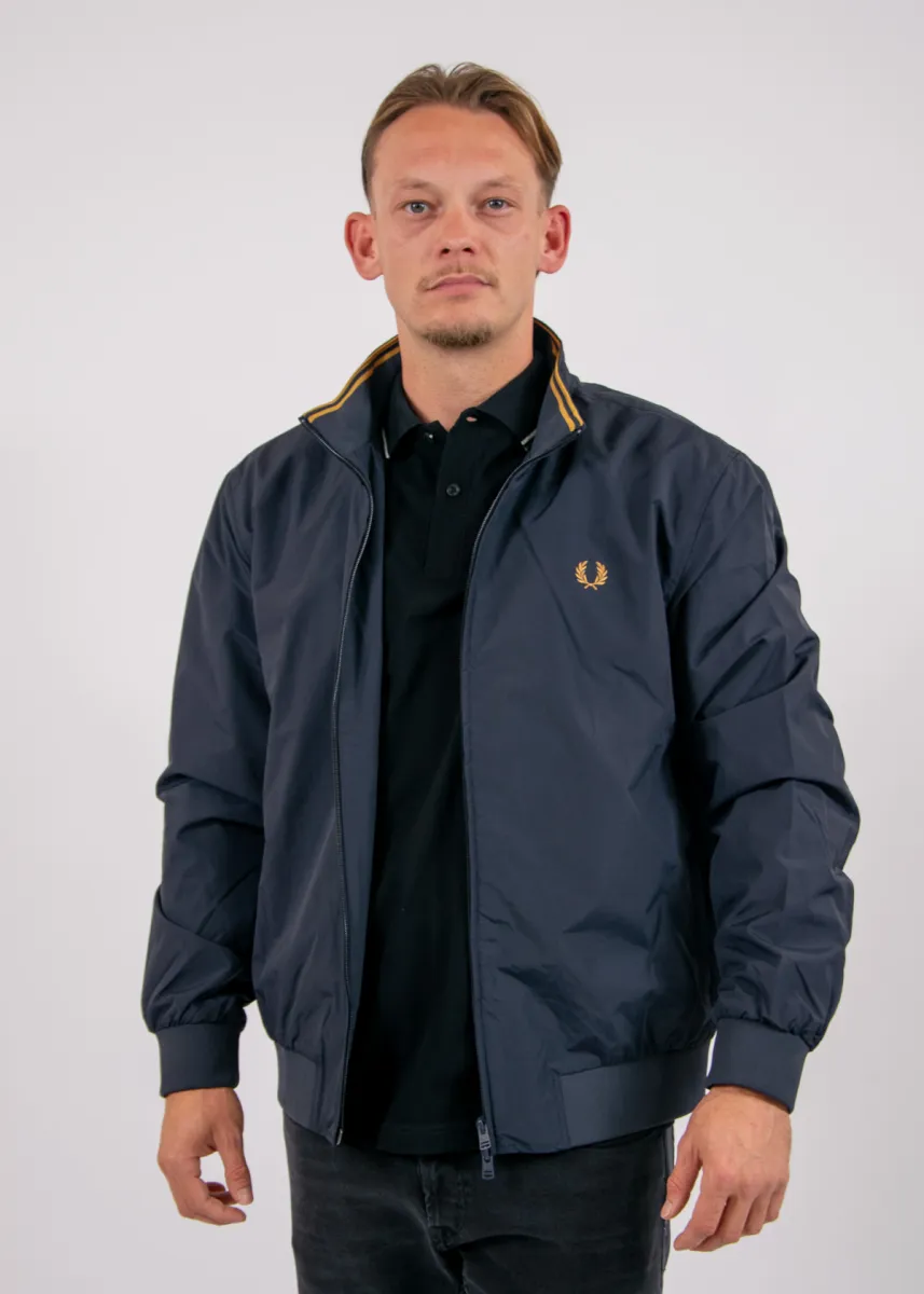 Fred Perry The Brentham Jacket 2 Fred Perry j2660 248 navy