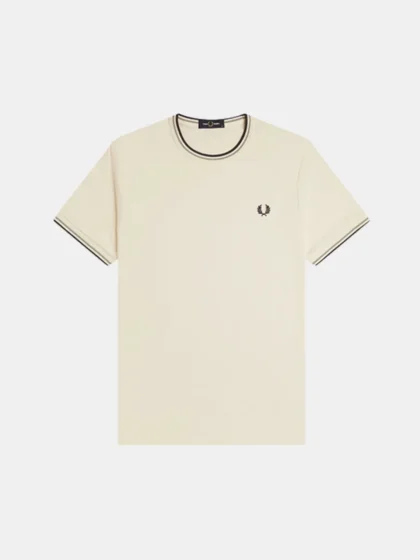 Fred Perry m1588 68c ecr/seagrs/dkair