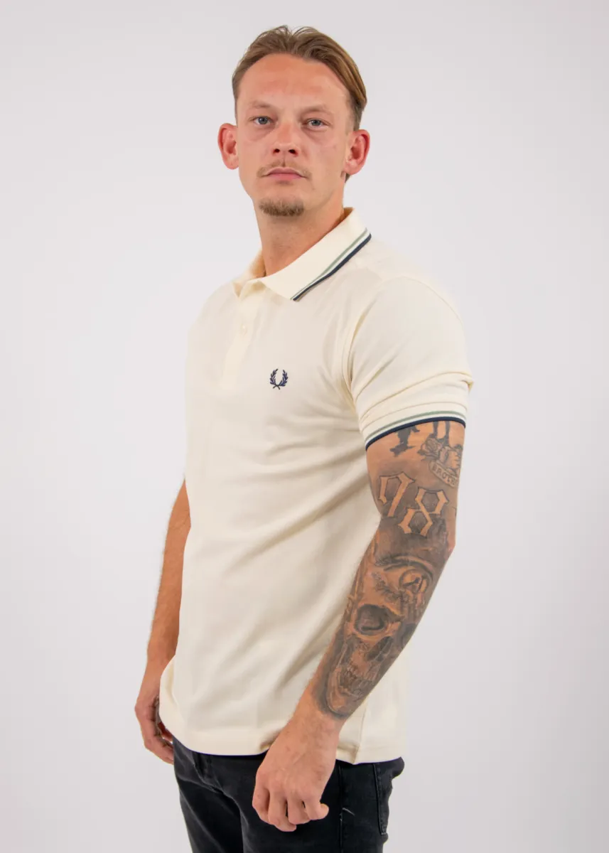 Fred Perry Twin Tipped Fred Perry Shirt 3 Fred Perry m3600 68c ecr/seagrs/dkair