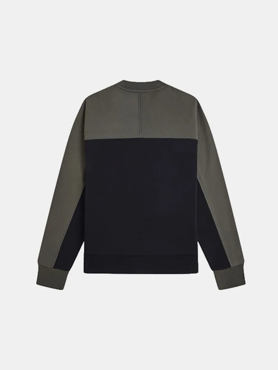 Fred Perry Colour Block Sweatshirt 2 Fred Perry m3623 102 black