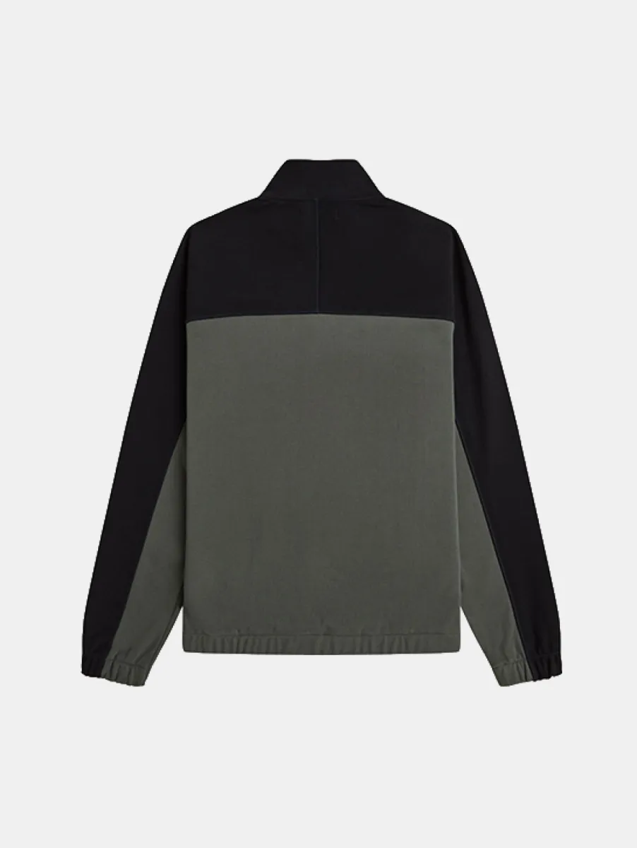 Fred Perry ColourBlock Halfzip Sweatshirt 2 Fred Perry m3625 638 field green