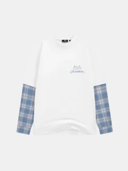 Jorcustom handscript2.0 flannel doubl white-bountyblue