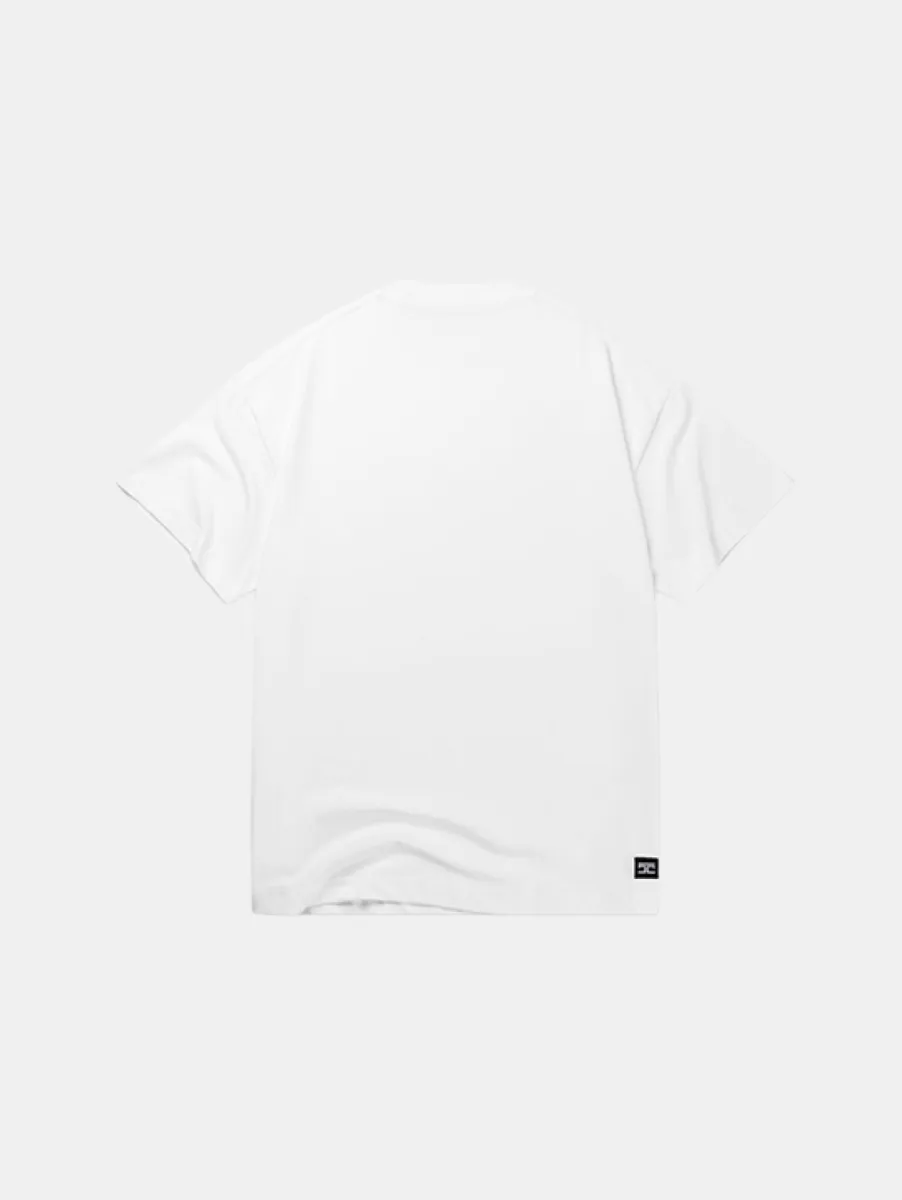 Jorcustom Individuality Loose Fit T-Shirt 2 Jorcustom individuality loose fit t- white