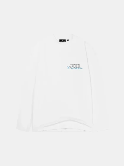 Jorcustom jorcustom longsleeve t-shi white