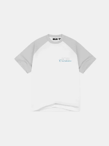 Jorcustom jorcustom raglan t-shirt white-lightgrey
