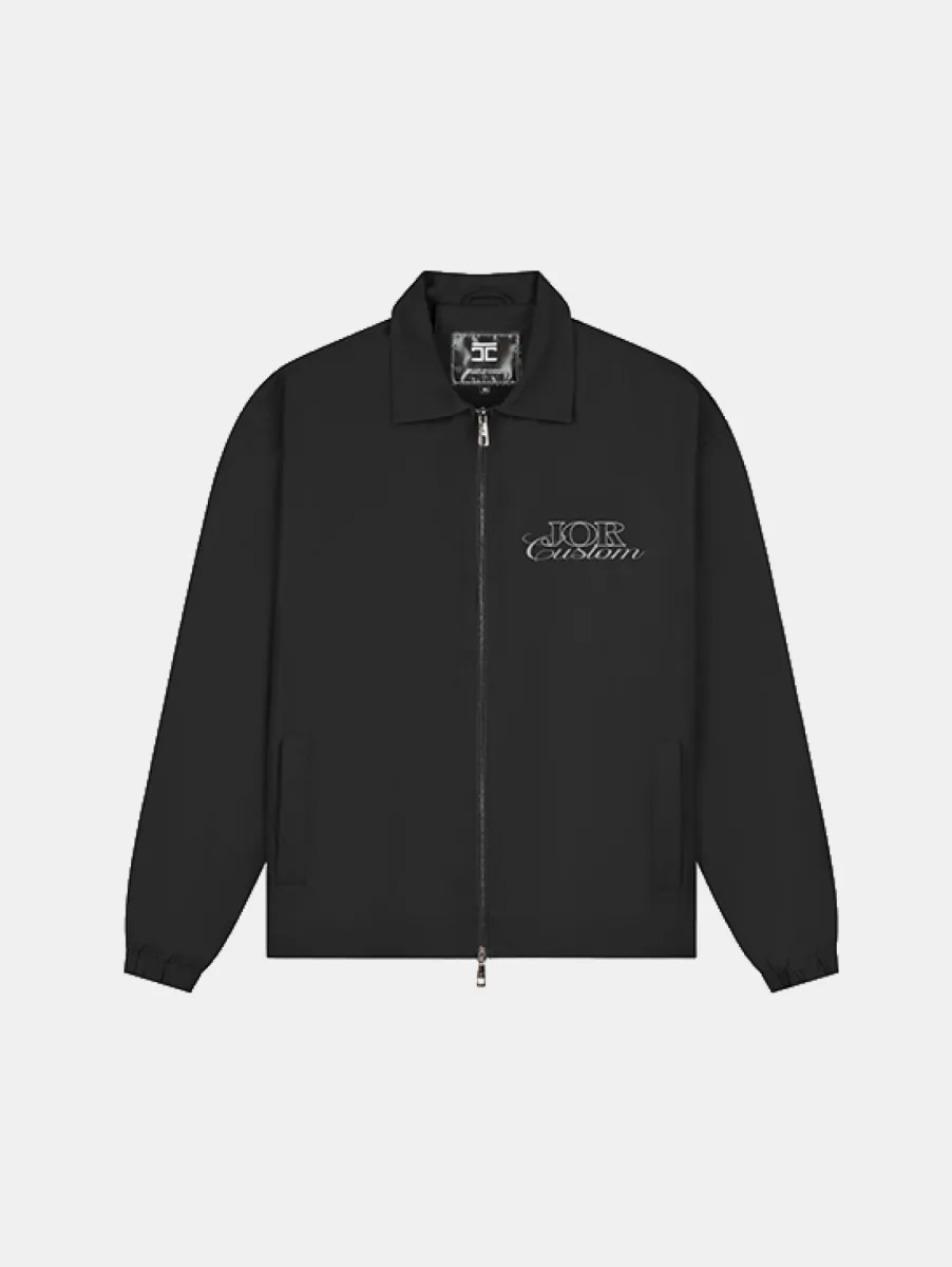 Jorcustom JORcustum Coach Jacket 1 Jorcustom jorcustum coach jacket black