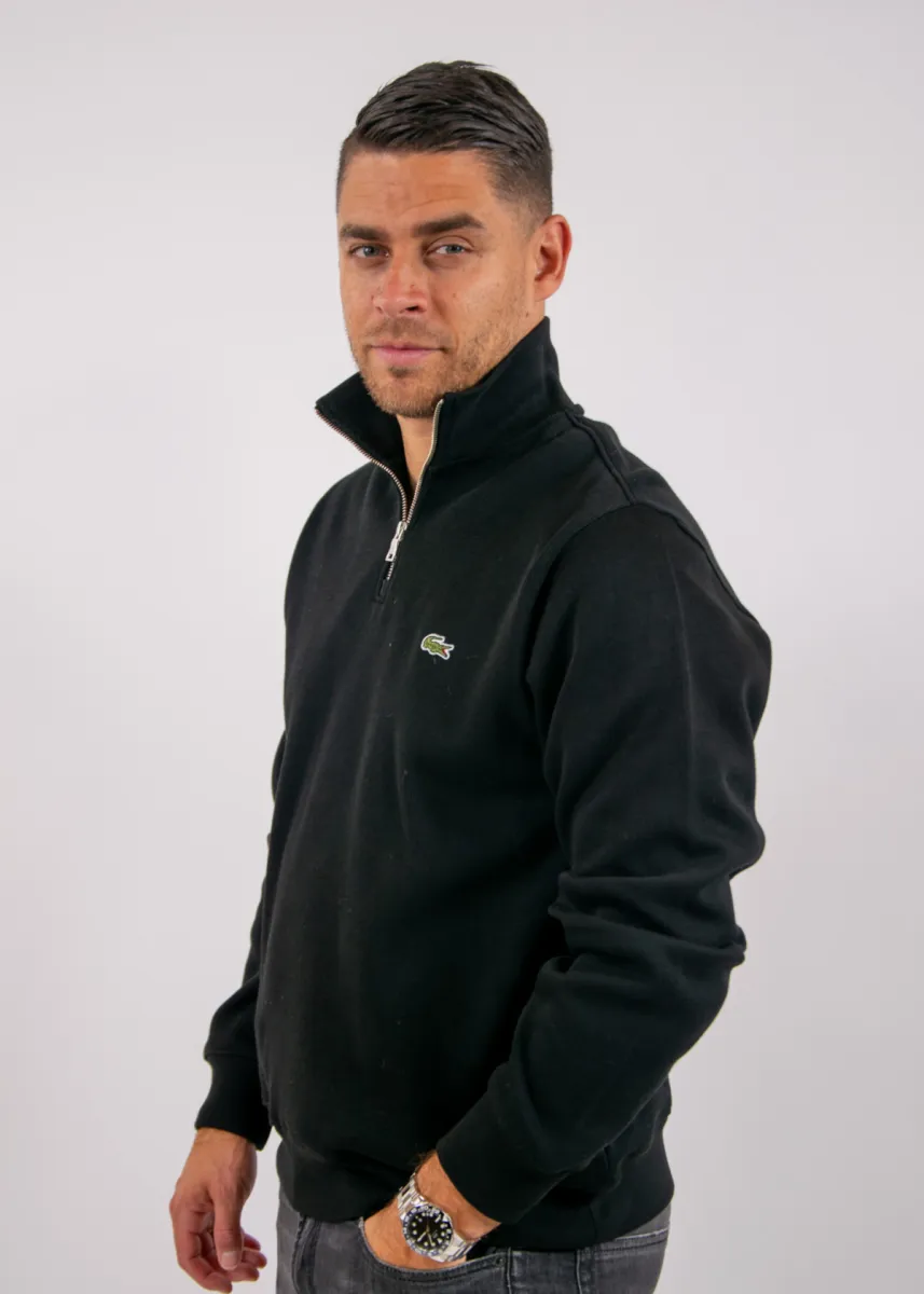 Lacoste Sweatershirt 1/4 Zipper 3 Lacoste sh1927 031 black