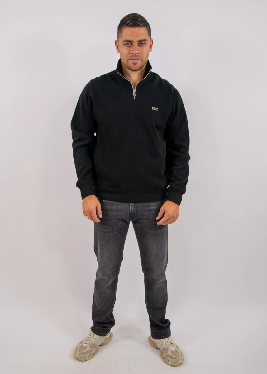 Lacoste Sweatershirt 1/4 Zipper 5 Lacoste sh1927 031 black