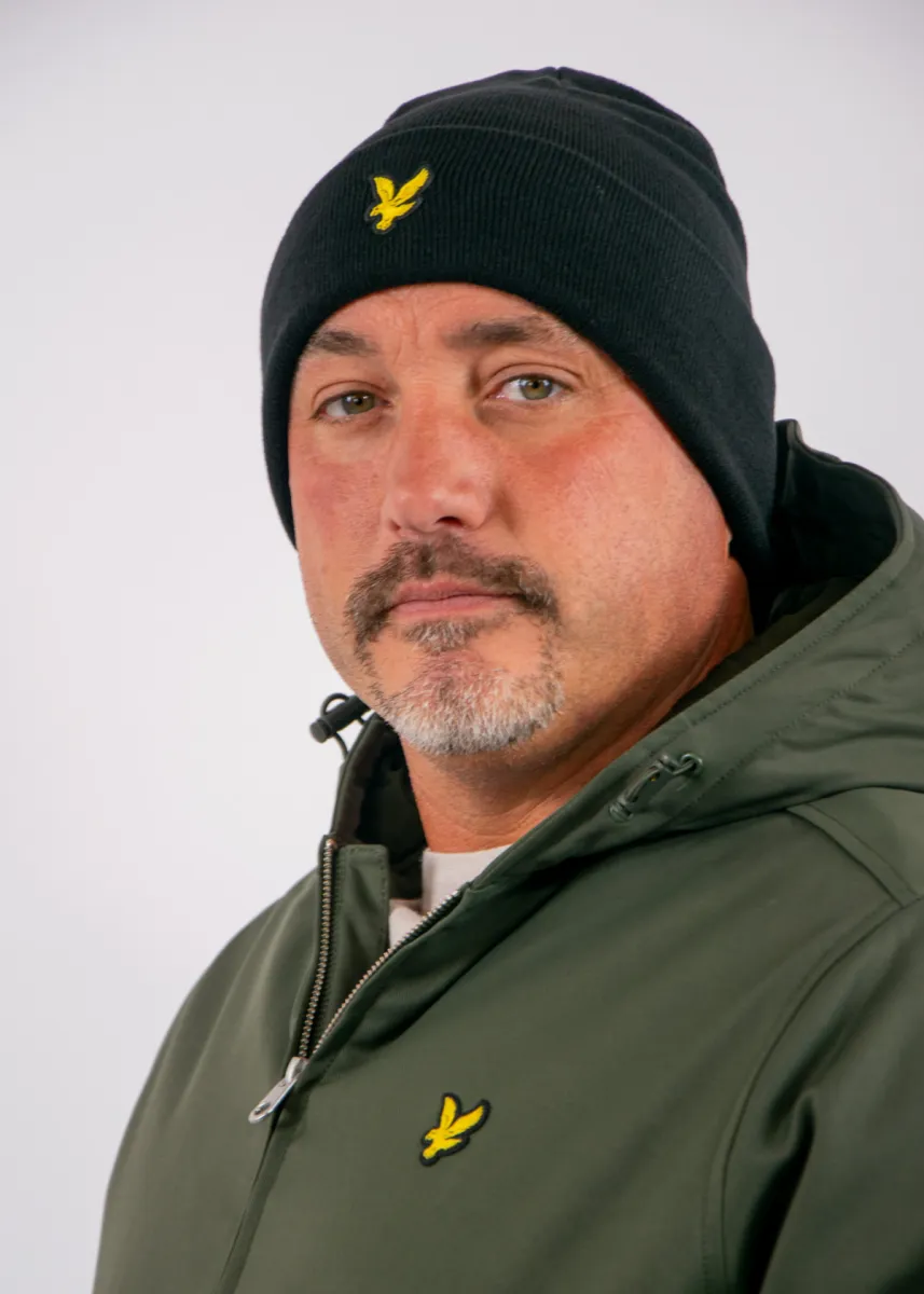 Lyle & Scott Basic Beanie 3 Lyle & Scott he2530a z865 jet black