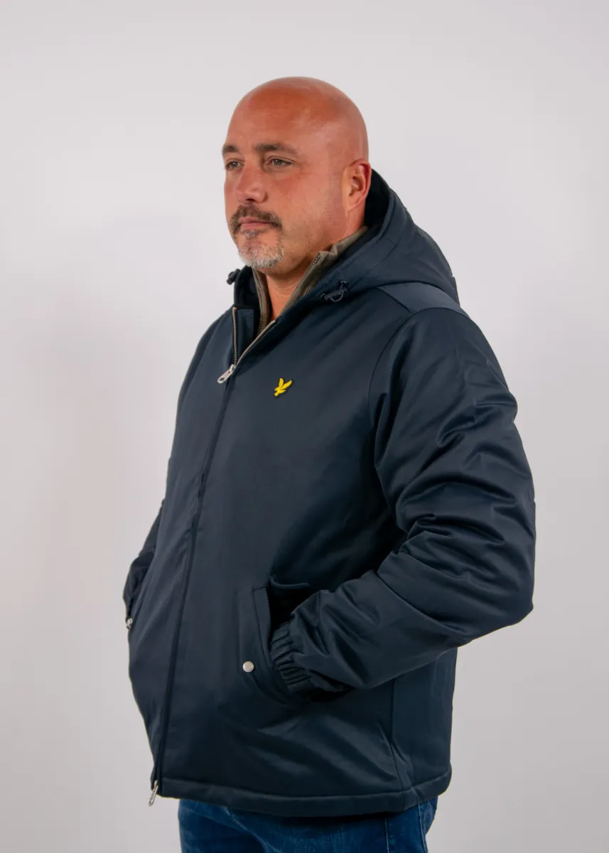 Lyle & Scott Padded Hooded Zip Through Jacket 3 Lyle & Scott jk2514v z271 dark navy