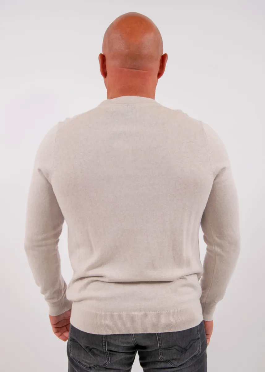 Lyle & Scott Cotton Merino Crew Neck Jumper 4 Lyle & Scott kn2110vc w870 cove