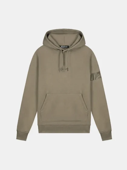 Malelions captain hoodie stone grey