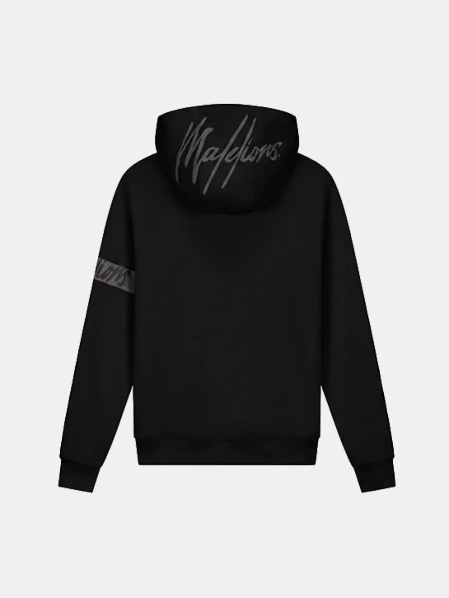 Malelions Captain Zip Hoodie 2 Malelions captain zip hoodie black
