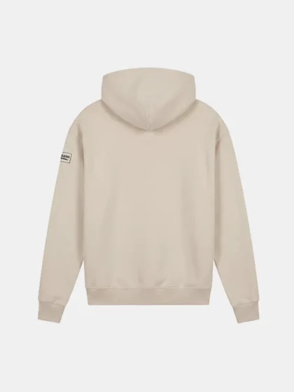Malelions collection zip hoodie almond