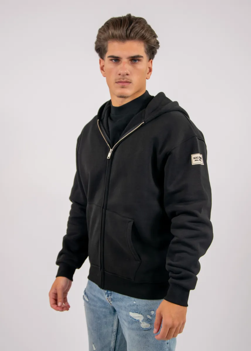Malelions Collection Zip Hoodie 4 Malelions collection zip hoodie black