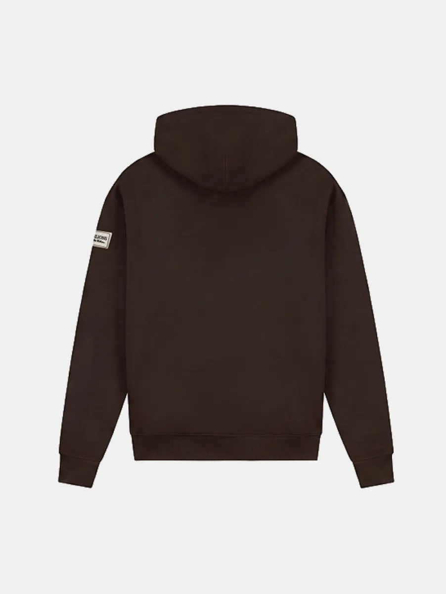 Malelions Collection Zip Hoodie 2 Malelions collection zip hoodie brown