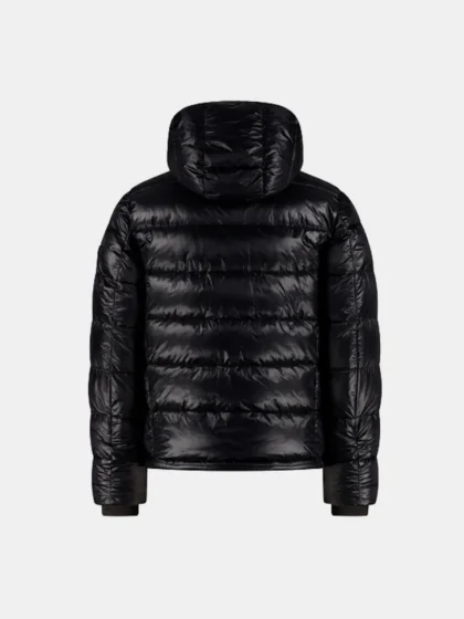 Malelions padded puffer jacket black